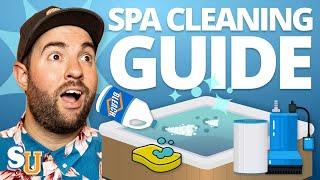 How To CLEAN Your HOT TUB (Beginner's Guide)