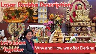 Losar’s Derkha Description | Why and How we offer Derkha | #tibetan #tibetanvlog #losar #gangtok