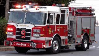 Sharon Hill Fire Company Engine 9 Responding