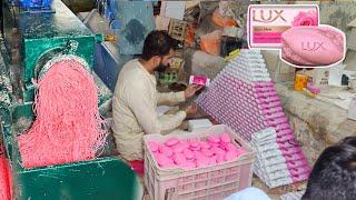 Amazing Process of Manufacturing Bath Soaps | Mass Production beauty Bath Soaps