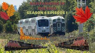 (C44-9WL Leader Madness Old Cab Car 257 BCRAIL 4646, ETC) Railfanning In The Fall Season 4 Episode 1