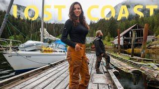 Sailing the Abandoned Coast Cruising to Alaska | A&J Sailing S4E4 Butedale & Bishop Bay Hot Springs