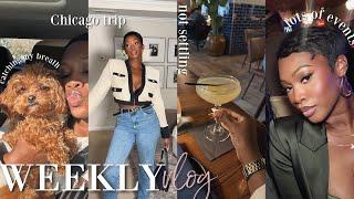 A BUSY WEEK! I turned him down, no more settling, events & a quick Chicago trip | weekly vlog