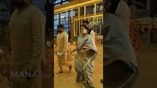 Balakrishna Family Visuasl @ Nandamuri Suhasini's Son's Wedding | #shorts | Manastars