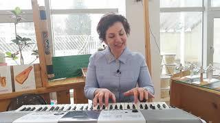 Татьяна Ермолина, детский композитор, автор комплекта "Музыка в детском саду". Игра "Привет тебе"