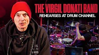 The Virgil Donati Band's 2024 Rehearsals at Drum Channel | Trailer & "If There Were None"