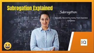 Subrogation Explained