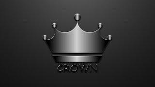 Crown 3D Logo Design In CorelDRAW