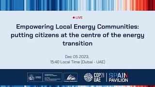 Empowering Local Energy Communities: Putting Citizens at the Centre of the Energy Transition