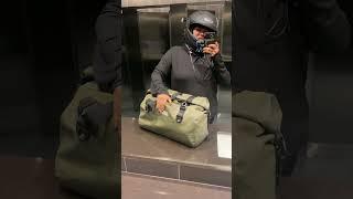 #motorcyclegear #motorcycle #scooter #rain #moped #atv #dufflebag #waterproof #fypage #fyp #bought