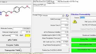 Tracking Metoprolol Metabolites in GastroPlus™ 9.5