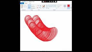 how to 3D images making Ms paint #computer #creator