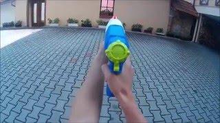 Nerf unboxing Super Soaker Scatter Blast