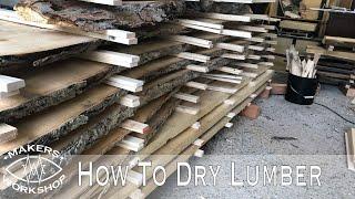 How I Dry Wood Fast // Tips and Tricks