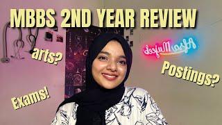 MBBS 2nd year REVIEW ! ft. Rollercoaster experience | clinical postings , viva exams, practicals