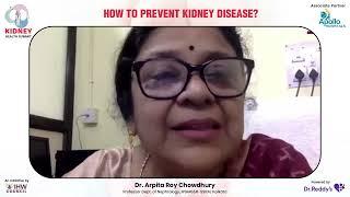 Dr Arpita Roy Chowdhury, Professor Dept. of Nephrology, IPGME&R-SSKM @ #KidneyHealthSummit