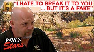 Pawn Stars: Top 7 FAKE Not-So-Fine Art Pieces 