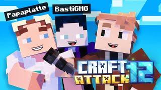 Lustige Interviews in CRAFT ATTACK 12 (mit @LetsHugo, @papaplatte, @BastiGHG)