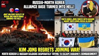 Kim-Jong Got Terrible News! Ukraine Bombed North Korea-Russia Joint Base with Hundreds of US HIMARS!