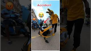 Oh shit My bike ……#bunnyhelmet #mrcrazy #funnydance