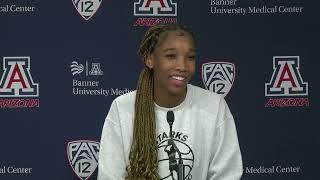 Arizona Women's Basketball Press Conference - Skylar Jones