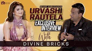 Urvashi Rautela Exclusive Interview with Divine Bricks | Brand Ambassador | Siddharth kannan | #uae