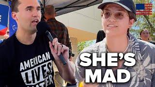 Student TRIGGERED by My "American Lives Matter" Shirt