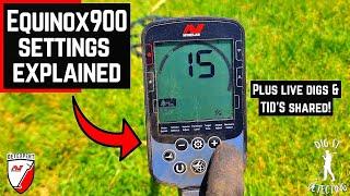 Minelab Equinox 900 Easy Coin Settings Explained. Avoid The Trash & Find The Treasure