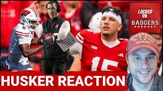 Wisconsin Badgers and Nebraska Cornhuskers football live reaction show!