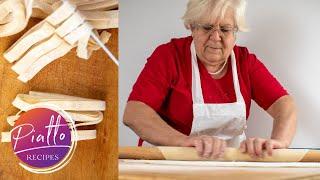 How to Make Homemade Pasta Without Machine | Italian Grandma Cooking