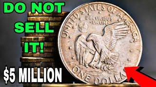 Million-Dollar Silver Eisenhower One Dollars You Might Own! That Dollars Sold could make you Rich!