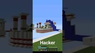 Minecraft Bedwars Hacker #bedwars #minecraft #gaming #viral #minecraftshorts #shorts #short