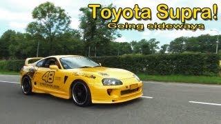 700 HP Toyota Supra - Full Trottle, Rev Limiter, Sideways - 1080p HD