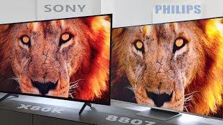 Sony X80K VS Philips PUS8807