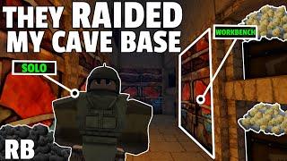 THEY RAIDED MY CAVE BASE || Fallen V5 ROBLOX | EPISODE 2