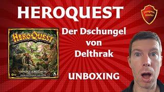 Der Dschungel von Delthrak - Unboxing - HeroQuest