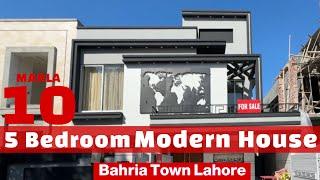 10 Marla 5 Bedroom Modren House for sale in Bahria Town Lahore