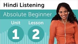 Learn Hindi | Listening Practice - At a Hindi Restaurant