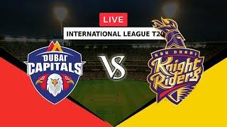 LIVE DC VS ADKR | INTERNATIONAL LEAGUE T20 2023 | DUBAI CAPITALS VS ABU DHABI KNIGHT RIDERS | ILT20