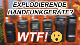 Explodierende Handfunkgeräte? Mein kurzes Statement zur Technik #afu #libanon #lebanon #icom