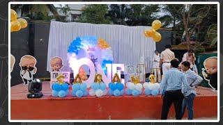 HAPPY BIRTHDAY DECORATION VIDEO  | AMOUR EVENTS.