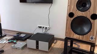 New TonTräger stands, listening room and new DAC, Chord Hugo TT -   first sound check