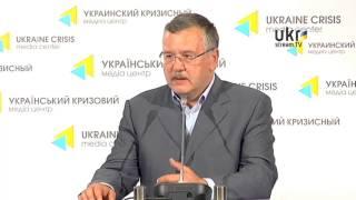 Anatoliy Hrytsenko. Ukrainian Сrisis Media Center. May 21, 2014