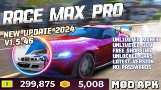 Race Max Pro Mod Apk 1.5.46 Unlimited Money Free Shopping 2024 Update!