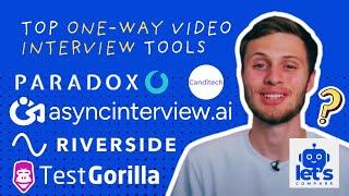 Top One-Way Interview tools 2024 | Top Hiring + Recruiting software | Let's Compare