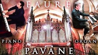 GABRIEL FAURÉ - PAVANE - ORGAN & PIANO - CAVAILLÉ-COLL - SAINT-JACQUES BERGERAC - SCOTT BROTHERS DUO