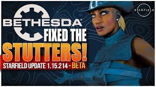 STARFIELD - New Update Has Stutter Fix - FINALLY Bethesda! #starfieldupdate