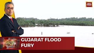 Monsoon Mayhem: Heavy Rainfall, Flood Continue To Wreak Havoc In Gujarat For Fifth Consecutive Day