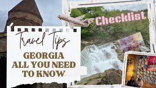 Travel tips for Georgia | what you need to know before travelling to Georgia | things to know