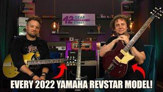 Every 2022 Yamaha Revstar guitar played and compared with Leigh Fuge at #42GSFour!